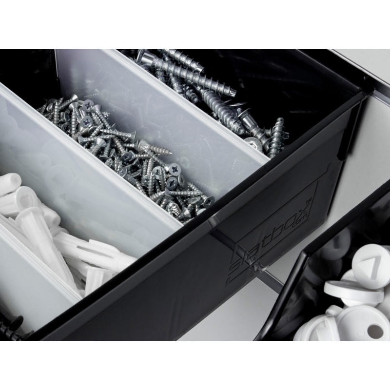 Spacewall-Ladenwände - Körbe und Behälter - Ladenbau