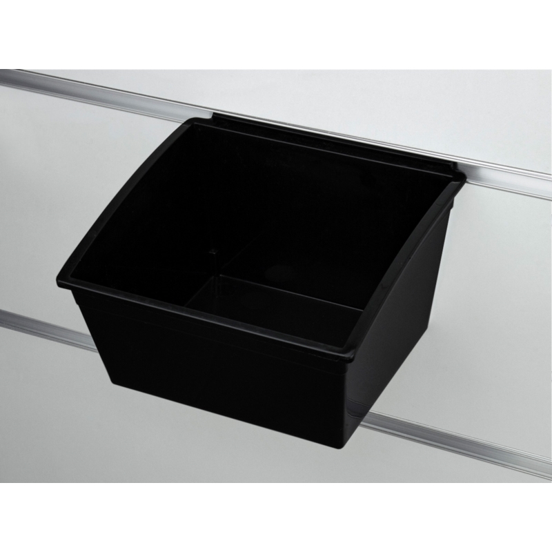 Spacewall-Ladenwände - Körbe und Behälter - Ladenbau