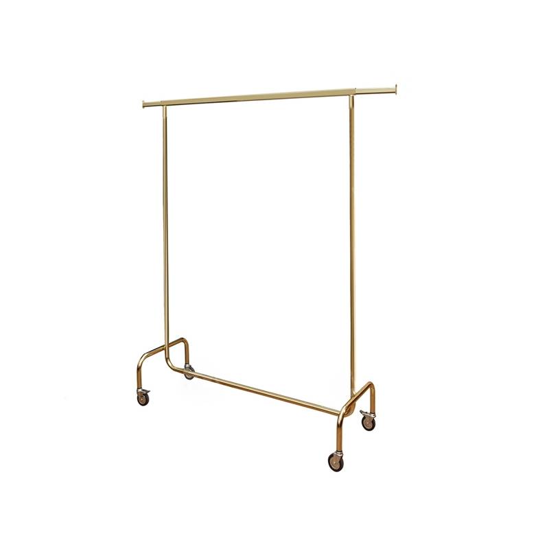 Shop stender auf Rädern 140-200cm gold