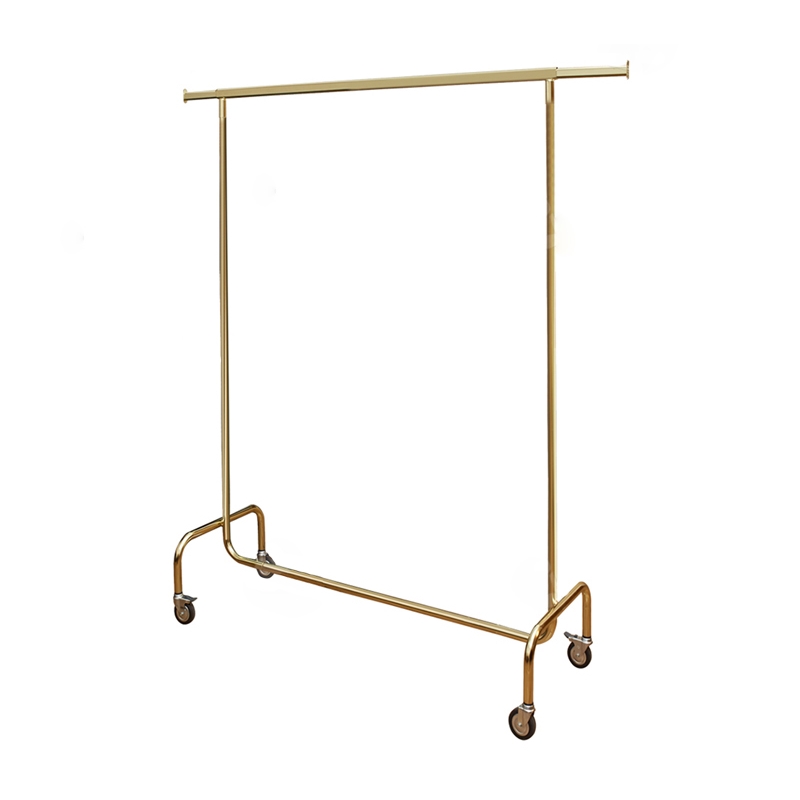 Shop stender auf Rädern 140-200cm gold