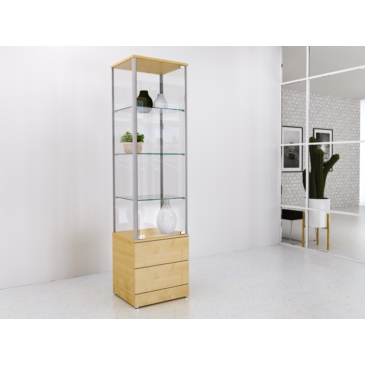 Ladenmöbel Vitrinen " Glasvitrinen " Ladenbeschläge