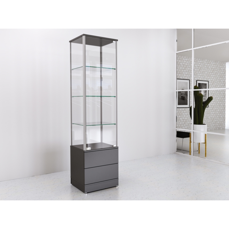 Ladenmöbel Vitrinen " Glasvitrinen " Ladenbeschläge