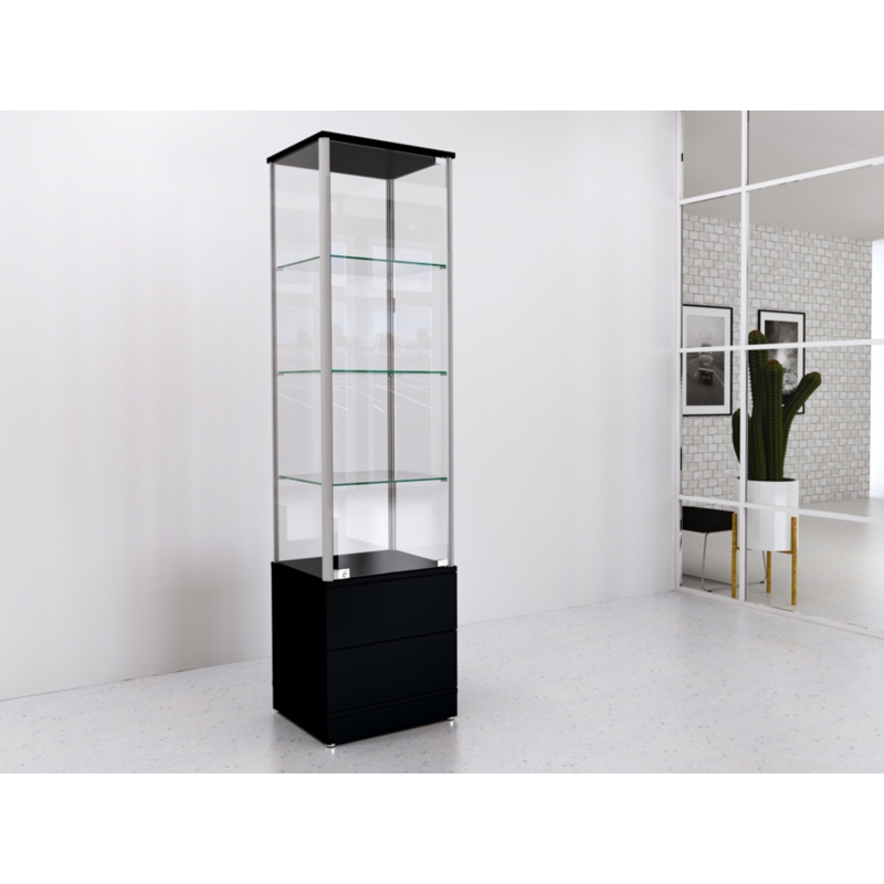 Ladenmöbel Vitrinen " Glasvitrinen " Ladenbeschläge