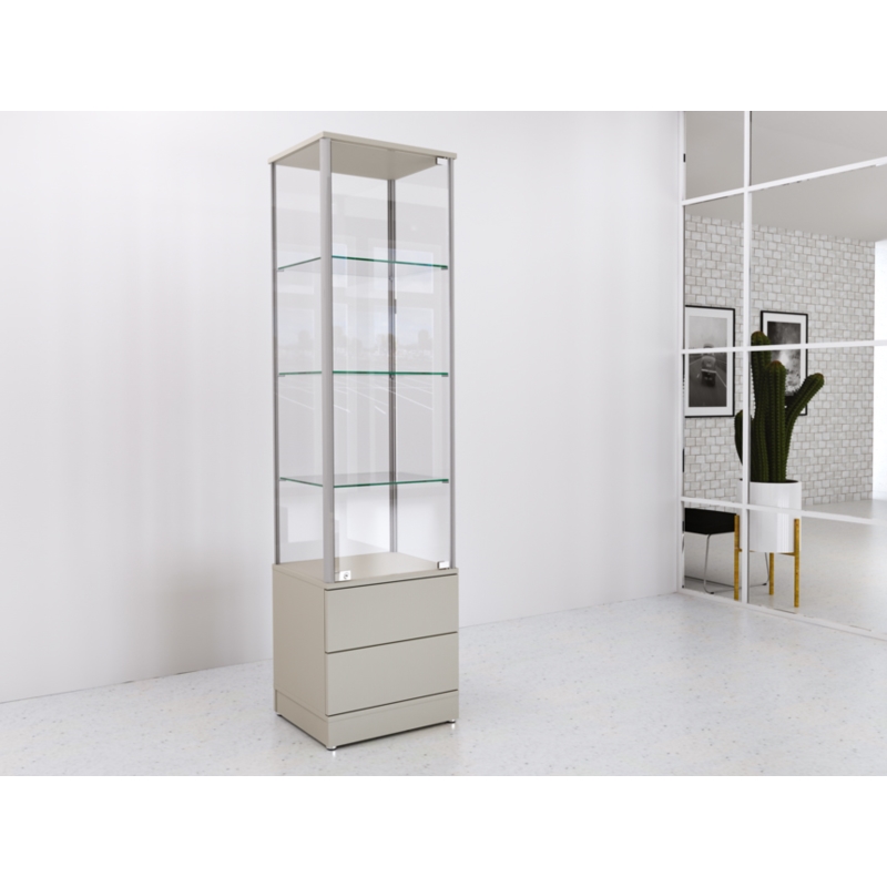 Ladenmöbel Vitrinen " Glasvitrinen " Ladenbeschläge