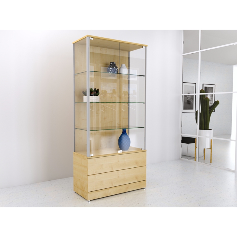 Ladenmöbel Vitrinen " Glasvitrinen " Ladenbeschläge