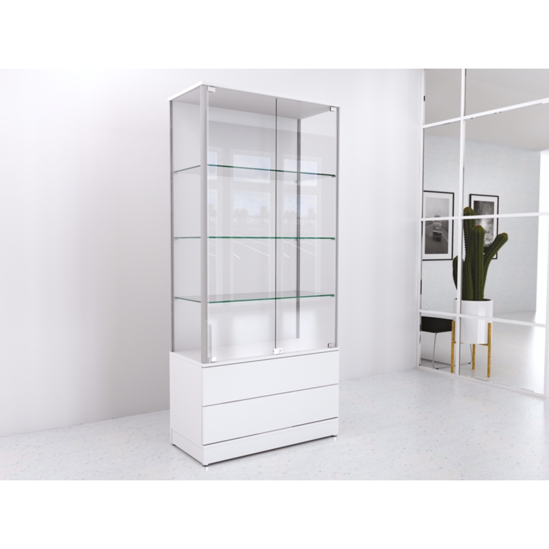 Ladenmöbel Vitrinen " Glasvitrinen " Ladenbeschläge