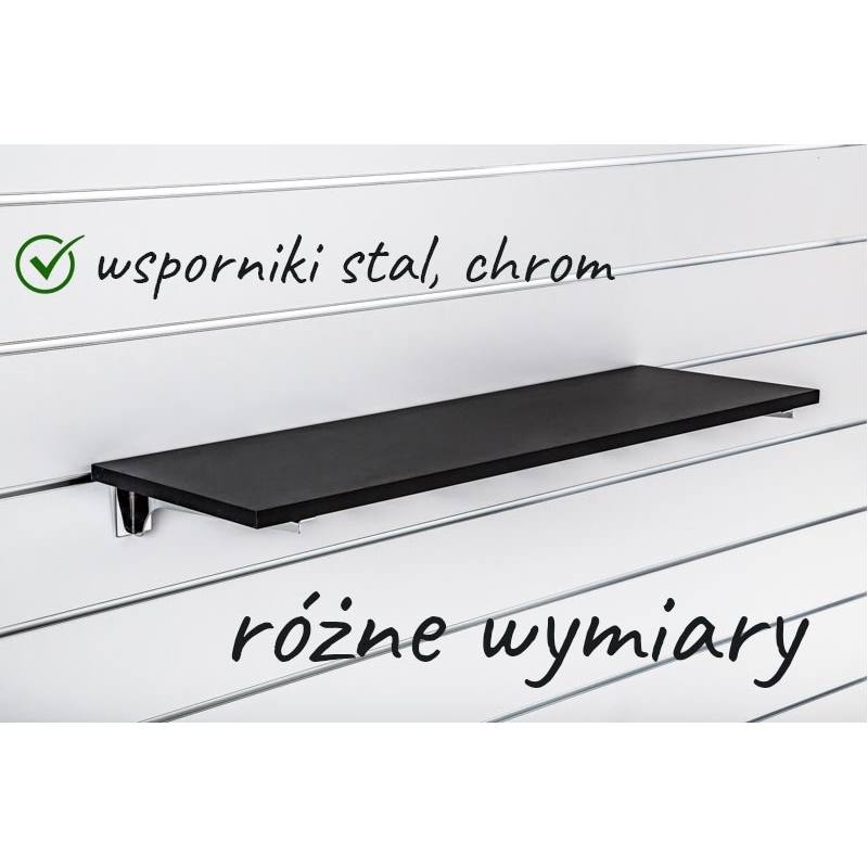 Ladenpaneele SPACEWALL -Regale Farbe Schwarz- Ladeneinrichtung