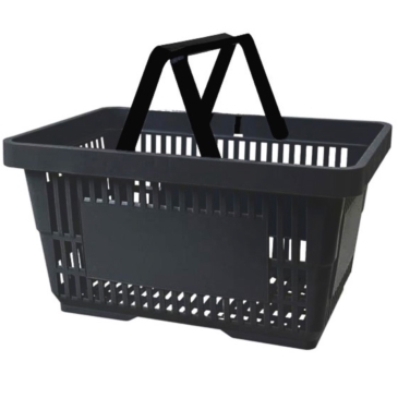 Körbe " Körbe in Grau " Ladeneinrichtung