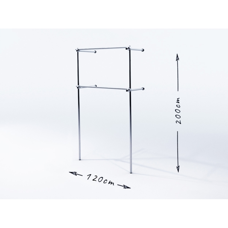 Ladenregale, Kleiderständer, Kleiderständer, Ladeneinrichtungen.