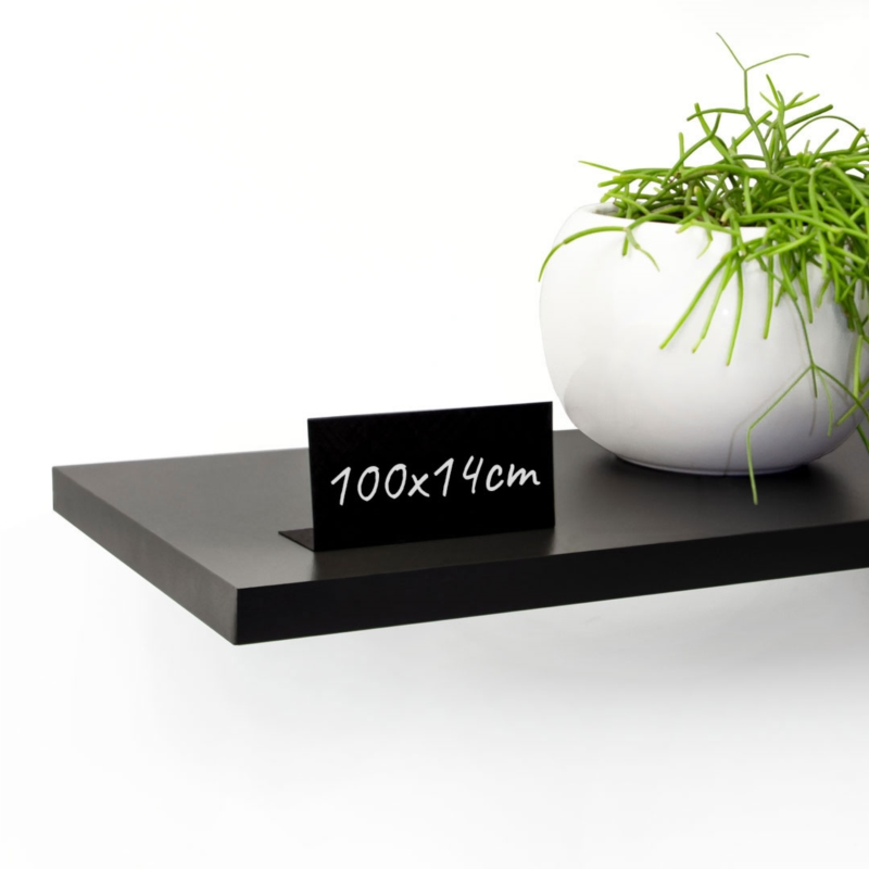 Oberschrankregal schwarz