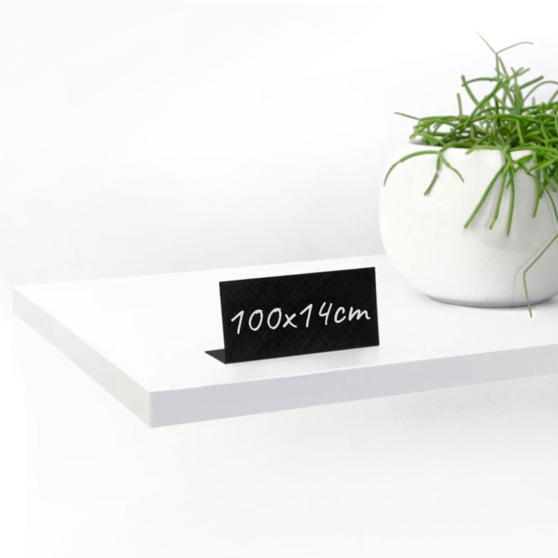 Schneeweiße Möbel Wandregal