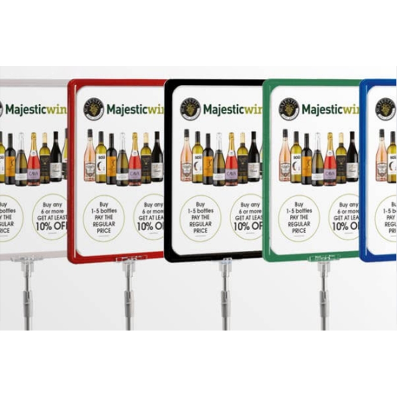 Preisauszeichnung " Werbeplakatrahmen " Shop-Zubehör