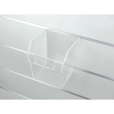 Spacewall-Ladenwände - Körbe und Behälter - Ladenbau