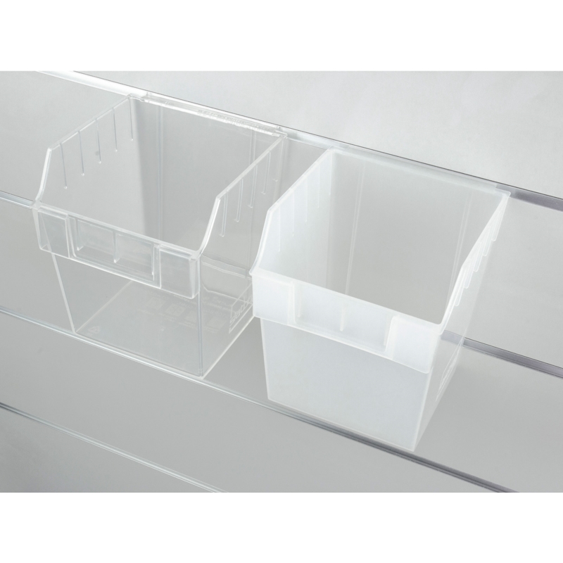 Spacewall-Ladenwände - Körbe und Behälter - Ladenbau