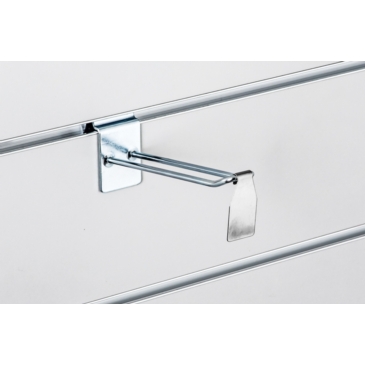 Etykietka cenowa 27x30mm, metal, na hak podwójny