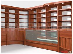 Ladenregale und Theken