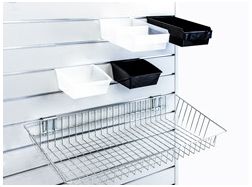 Sprossenwand-Körbe und -Behälter