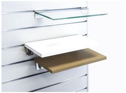 Fachböden und Regalträger Slatwall