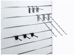 Lamellenwandaufhänger und -haken